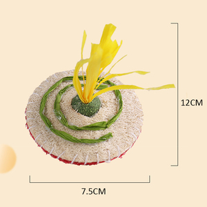 Nouveau jouet pour chat en forme de soucoupe volante avec boule de catnip intégrée, jouet interactif à mâcher pour chat - Product Image 2