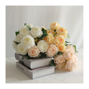 ดอกกุหลาบประดิษฐ์สำหรับงานแต่งงานงานเลี้ยงวันเกิดของตกแต่งโชว์รูมดอกไม้ - Product Image 2