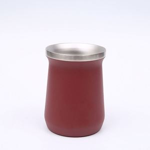 Vente en gros de gobelets isothermes en acier inoxydable de 8 oz, colorés, mini-gobelets à boire, logo personnalisé, mug cadeau - Product Image 4