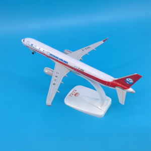 Modelo de Avión Airbus <span class=keywords><strong>A321</strong></span> de China Sichuan Airlines de 20 cm, Escala 1/200, de Aleación Fundida a Presión y Resina, Decoración de Escritorio con Ruedas y Soporte de Exhibición - Product Image 5