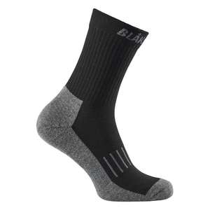 BLAKLADER-Chaussettes en coton 25071088999837-39 Noir/Gris foncé (3 paires)-EAN 7330509941041 WORKWEAR ACCESSORIES WORK SOCKS - Product Image 1
