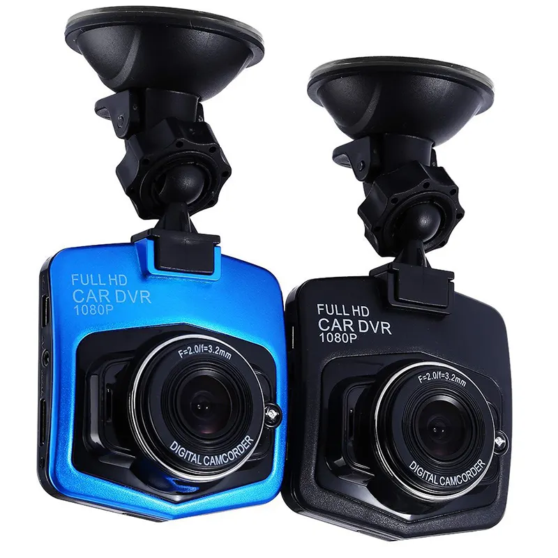 Hot Selling Dashcam Dvr Videorecorder 170 Graden Groothoek Gt300 Auto Dashcam 2.4 Inch Full Hd 1080P Auto Zwarte Doos