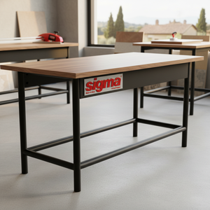 Set di gambe e traversa per banco da lavoro Sigma Tile Workbench, modello SIG399 (Made in Italy) - Product Image 2