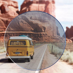 HC 편광 다채로운 근시 또는 원시 안경 렌즈 UV 눈부심차단 미러 선글라스 렌즈 - Product Image 2