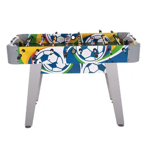 Mesa de futbolín, mesa de fútbol de tamaño estándar, profesional y clásica, personalizada, para interiores, entretenimiento Unisex, juego de mesa de fútbol CN;GUA