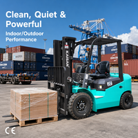 Chariot élévateur électrique tout-terrain 2, 3, 3,5, 4 et 5 tonnes avec accessoires, livraison gratuite, certifié CE ISO