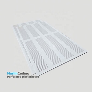 Plaque de <span class=keywords><strong>plâtre</strong></span> perforée pour plafond suspendu, insonorisante, pour salle des machines, ignifuge - Product Image 1