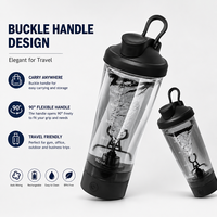 Bouteille shaker électrique rechargeable, gobelet mélangeur automatique de protéines en poudre, 15 oz, 20 oz, logo personnalisé, gym, fitness
