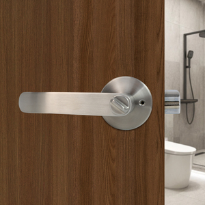 Đơn giản chỉ cần Ba thanh khóa thép không gỉ 304 duy nhất chốt cửa đòn bẩy xử lý khóa cho nội thất cửa phòng với 3 mảnh của phím - Product Image 5