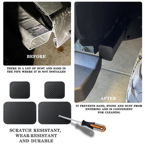 Plug As Roda Depan untuk Ford Bronco Accessories 2021 2022 2/4-Door Hitam Karet Stopper Cover Protection 4 Buah - Product Image 2