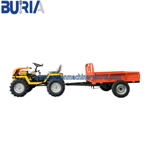 Chất lượng cao buria 4x4 Mini trang trại bánh xe máy kéo đa mục đích nông nghiệp Máy kéo với Trailer 18 HP động cơ & bơm mô hình mới - Product Image 1