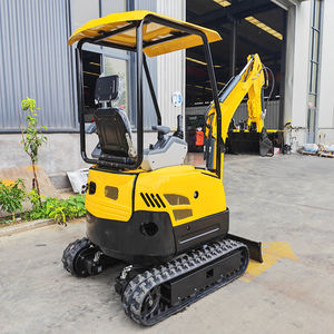 Venta directa de fábrica Mini excavadora Euro 5 CE EPA Hidráulico Diesel Farm Micro Bagger Agricultura Crawle Pequeña excavadora con cabina - Product Image 3