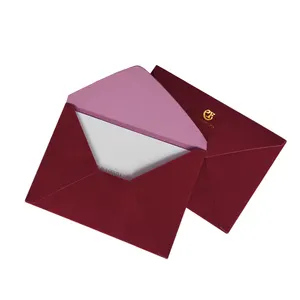 Envelope de papel de embalagem personalizado, envelope de papel de embalagem personalizada com cartão impresso