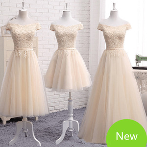 Off Shoulder Pink Bridesmaid Dress A Line Tulle Sweetheart Neckline Formal Wedding Party Dress - Product Image 3