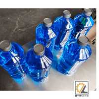 Machine de capsulage automatique MTW avec alimentateur pour bouteilles en plastique PET et bidons