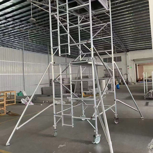 Bộ tháp giàn giáo di động 3 mét 10M nhôm tháp giàn giáo di động để bán - Product Image 3