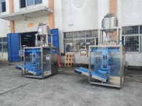 Empaquetadora automática de líquidos de sellado lateral de 4 líneas de 10 líneas para miel, enjuague bucal, champú, gel de ducha, salsa de tomate, etc.