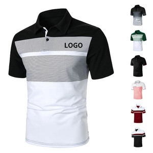 Polo de golf pour <span class=keywords><strong>homme</strong></span> avec logo personnalisé et impression intégrale - Vêtements de sport à séchage rapide avec imprimé géométrique - Fabricant OEM ODM Fournisseur en gros B2B - Product Image 1