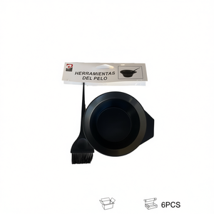 MNJ Hair Dye Bowl With Brush Set 6Pcs For Hair Coloring Tools - Product Image 3