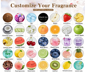 Désodorisant en gel solide de luxe pour <span class=keywords><strong>petit</strong></span> garçon <span class=keywords><strong>Parfum</strong></span> de voiture longue durée Freesia Poire Orange Rose Parfums - Product Image 6