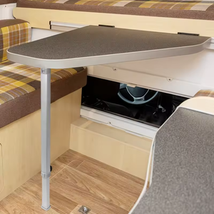 Kit de muebles para interior de coche, montaje en pared, clips de riel Rei Mo, pata de mesa plegable para Camper van, <span class=keywords><strong>autocaravana</strong></span>, comedor - Product Image 3