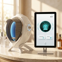 Analyseur de peau intelligent 3D AI portable, machine de diagnostic cutané, analyse de la pigmentation, de l'acné et de l'hydratation, pour la maison et les salons de beauté