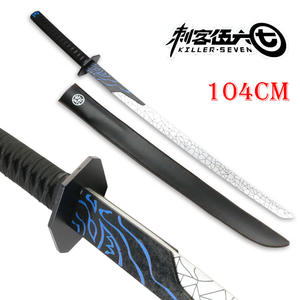 <span class=keywords><strong>Espada</strong></span> <span class=keywords><strong>de</strong></span> juguete <span class=keywords><strong>de</strong></span> Anime chino Unisex, Arma <span class=keywords><strong>de</strong></span> Cosplay, modelo Killer Seven Sword, venta al por mayor - Product Image 2
