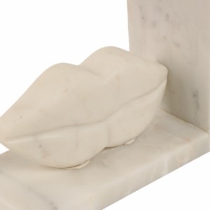 Fermalibri in marmo scolpito, decorazione resistente per ufficio, scrivania, casa, biblioteca - Product Image 3