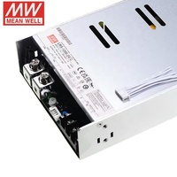 Alimentation à découpage CC à sortie unique Mean Well LRS-1200-24 1200W 24V 50A, efficacité élevée, entrée 180-305VAC pour applications industrielles