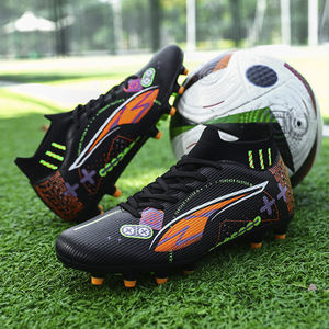 Chaussures <span class=keywords><strong>de</strong></span> football unisexes pour adultes ZXGY 259A <span class=keywords><strong>Neymar</strong></span>, tige en PU, semelle extérieure en TPU, pointures 36-45, design à <span class=keywords><strong>crampons</strong></span> longs et cassés, printemps/été/automne/hiver - Product Image 5