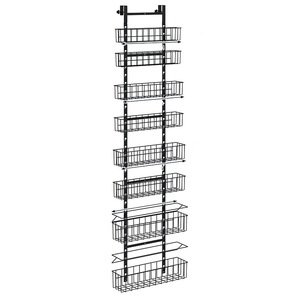 Estante de Almacenamiento Multicapa para Puerta de Cocina, Montado en la Pared, para Organizar Especias y Botellas, Tamaño L, Apilable - Product Image 5