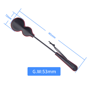 PU-Leder BDSM Flirt-Federpeitsche Paddle SM Spanking Handklatsche 100% Wasserdichtes Sexprodukt - Product Image 6