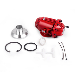 Mới Màu đỏ HKS 25mm Thổi tắt Van Turbo hiệu suất phần nhôm mặt bích hộp ban đầu SQV 4 tuần tự thổi Dump thổi tắt Bộ chuyển đổi - Product Image 2