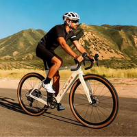 Bicicleta de Carretera Eléctrica Premium de Fibra de Carbono 700C*35C con Batería Oculta, Horquilla de Carbono, 250W, Bicicleta de Alta Gama para Desplazamientos, Súper Ligera