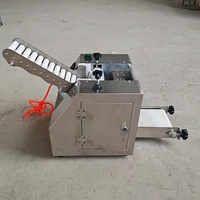 Machine industrielle JUYAO JY-60A pour la fabrication de feuilles de raviolis - Multifonctionnelle en acier inoxydable SUS304, capacité de 40-50 pièces/min, production continue