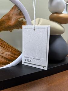 Custom Printed Logo Swing <strong>Label</strong> Garment <strong>Tags</strong> New Design Paper <strong>Hang</strong> <strong>Tags</strong> with String Rope for Bags Shoes Clothing - Product Image 3