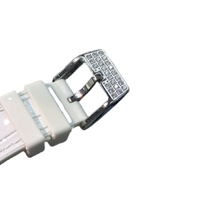 Nouvelle montre-bracelet pour femme de créateur, boîtier blanc avec lunette sertie de diamants, cadran carré, bracelet en cuir, emballage cadeau - Product Image 5
