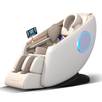 Fauteuil de massage complet RENOVACARE PRMC-F06 8D en pierre de jade, double moteur, longue voie de massage, gravité zéro, airbag, rouleau pour les pieds, commande intelligente