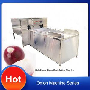 Machine de coupe et d'épluchage de racine d'oignon à haute efficacité Coupeur de queue de tête d'échalote et d'oignon - Product Image 6