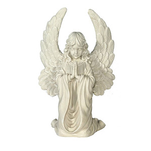 Pouco anjo estatuetas de resina atacado handmade anjo <span class=keywords><strong>figurines</strong></span> resina figurine do anjo do bebê personalizado
