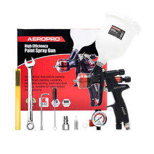 Súng phun sơn chuyên nghiệp AEROPRO A608 1.3mm, hiệu quả cao, dùng cho việc hoàn thiện lại ô tô, có bình chứa trọng lực 600cc - Product Image 6