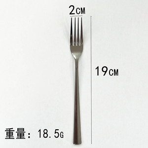 Tenedor Cuadrado Coreano Premium de Acero Inoxidable, Tenedores Largos para Cena, Tenedor para Pasta, Ensalada y Carne para Hotel y Restaurante - Product Image 5