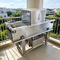 Machine de pulvérisation d'huile automatique de qualité alimentaire pour boulangerie, application uniforme de l'huile sur les plateaux de cuisson pour garantir un effet antiadhésif