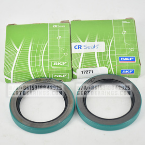 ซีลน้ำมัน <span class=keywords><strong>SKF</strong></span> แท้ รุ่น CR 17271 แบบโลหะสองชั้น ขอบลอน ยางไนไตรล์ ซีล <span class=keywords><strong>SKF</strong></span> แท้ รุ่น CR17271 CRWA1 ซีลแท้ <span class=keywords><strong>SKF</strong></span> รุ่น 17271 - Product Image 1