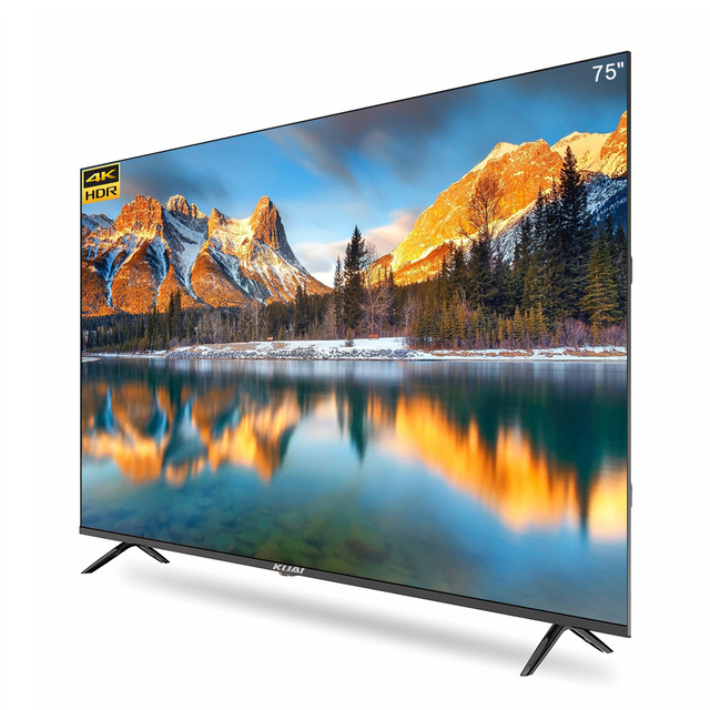 Tv 75 Inch 4K Smart Televisions Factory OEM ODM 75 Inch Smart Tv