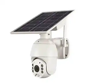 Ubox Unieke Innovatieve Ptz Draadloze 4G Sim-kaart Outdoor Solar Power Wifi Beveiliging Lithium Ion Batterijen 18650 Camera