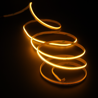 Bande LED COB à défilement d'eau intelligent 24V, 360 LED/m, CRI Ra 90, contrôle Wi-Fi via application, blanche, pour la maison