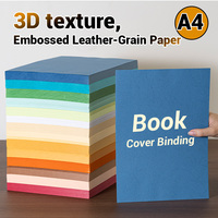 Papel A4 de Alta Calidad al por Mayor, 160 g, 100 Hojas/Bolsa, Hojas Multicolores con Impresión Texturizada Personalizada