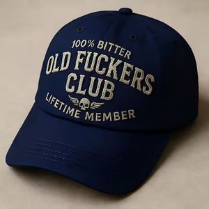 <span class=keywords><strong>Casquette</strong></span> de baseball brodée pour le commerce transfrontalier, No Side Old Fuckers Club Old <span class=keywords><strong>Guy</strong></span> Club, en coton, protection solaire, réglable - Product Image 2