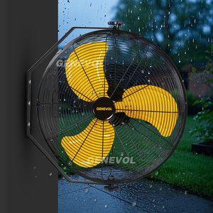 18-inch 45cm tiltable Wall Mount kim loại quạt làm mát cho thương mại công nghiệp sử dụng - Product Image 5